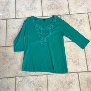 Teal Shirt